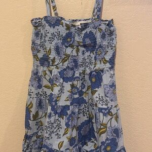 Steve Madden Blue Floral Mini Dress